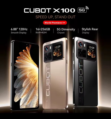 Cubot x100 256gb dual - 16+256gb,