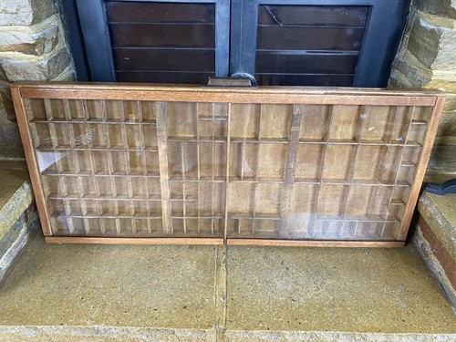 Letterpress wood printers tray - printers,