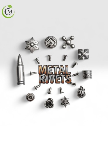 Decorative metal rivets for - decorative,