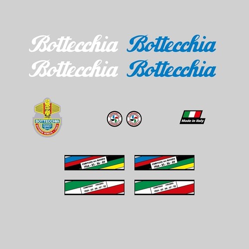 Bottecchia bicycle decals - bottecchia,