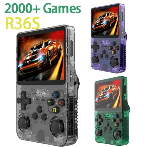 R36s 128gb retro handheld game - 128gb,