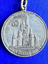 vintage antique pocket watch fob WALT DISNEY WORLD-Vintage - 2Sides