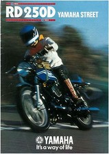 YAMAHA Brochure RD250 RD250D