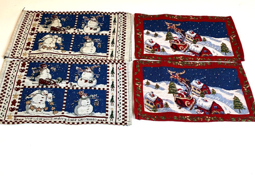 Retro vintage christmas woven - retro/vintage,