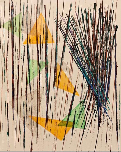 Modern abstract canvas art - modern,