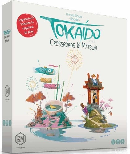 Tokaido board game - board, game: