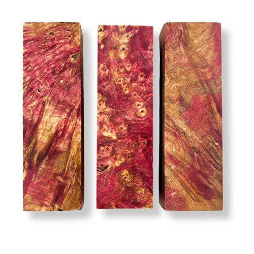 Stabilised birch burl wood - birch,