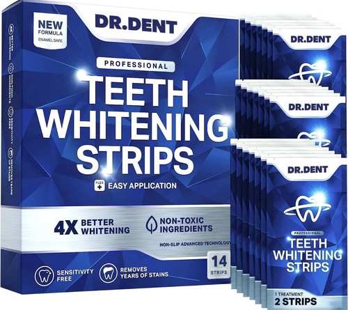 Dent teeth whitening strips - dr.dent,