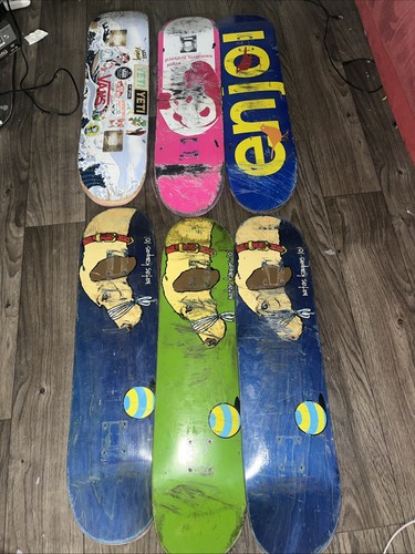 Lot used skateboard - skateboard, decks