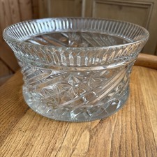 Vintage pressed glass - pressed, for