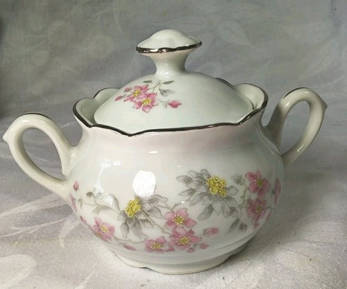 Vintage pink blossom - vintage, sugar