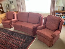 3 piece suite . Settee and Two