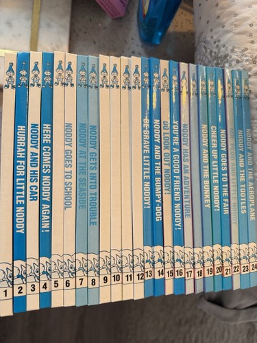 Enid blyton noddy books - noddy,