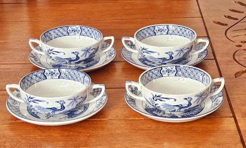 Antique wood sons yuan blue - antique,