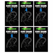 Korda Kurv Shank Hooks Micro