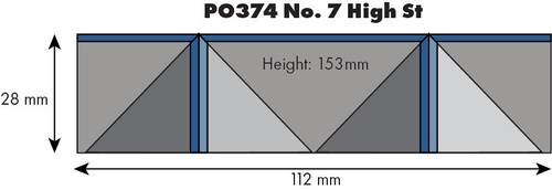 Metcalfe po374 gauge low - po374, oo