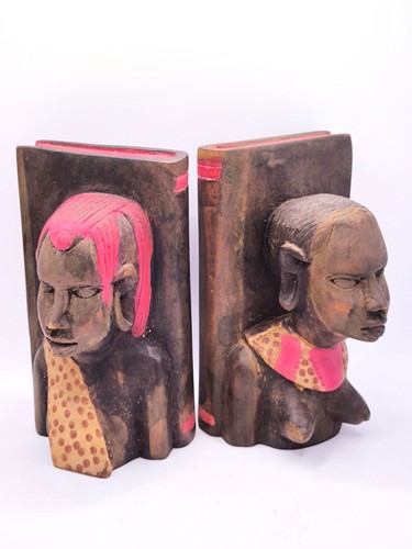 Vintage hand carved wooden - vintage,