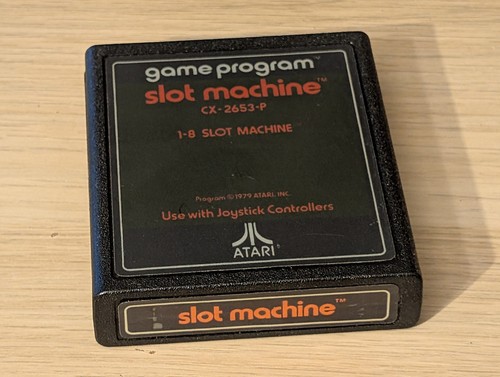 Slot machine atari 2600 - atari,