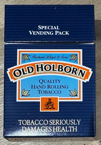 Old holborn empty hand rolling - empty,