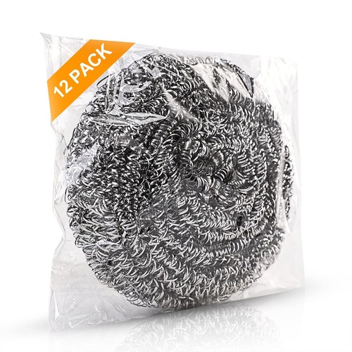 Steel wool scourers for burnt - steel,
