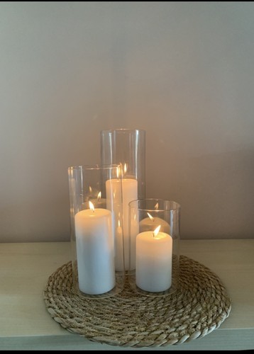Glass vases hurricane vase - vases,