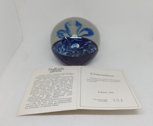 Selkirk glass chameleon unseen - selkirk,
