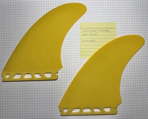 Futures upright twin surfboard - twin,