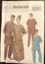 BUTTERICK SEWING PATTERN B5725