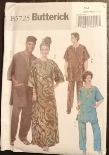 Butterick sewing pattern b5725 - sewing,