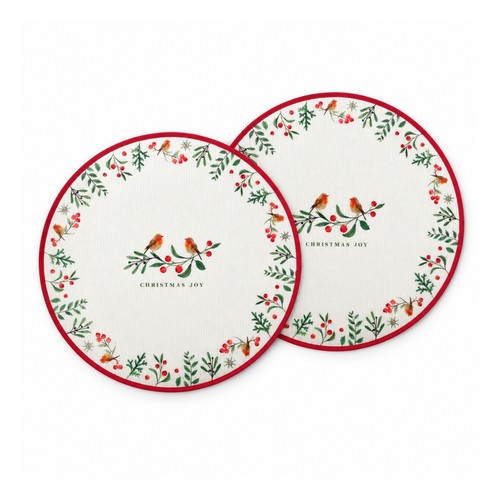 Christmas placemats red - placemats,