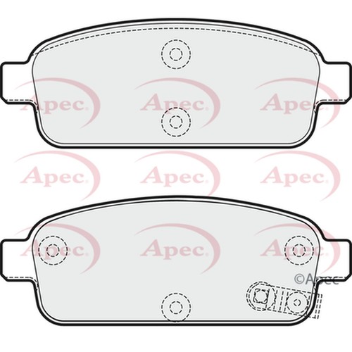 Brake pads set for vauxhall - brake,