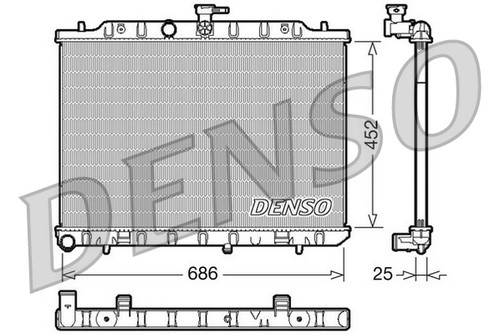 Radiator engine cooling fits - cooling,