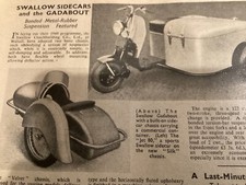 Swallow sidecars gadabout - swallow,