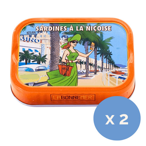 Sardines nicoise with chilli - sardines,