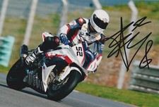 James Toseland Hand Signed 12x8 Photo BMW WorldSBK