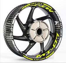 WHEEL STICKER SET FOR MT07 MT09 MT10 YAMAHA MT-07 MT-09 MT-10 RIM TAPE CAN PERFO