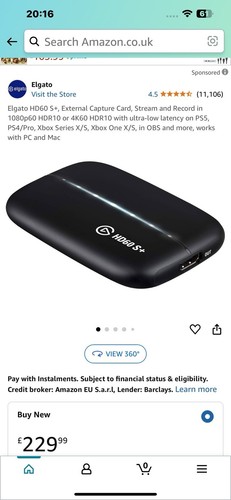 Elgato hd60s external video - hd60s+,