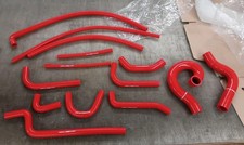 Full Silicone Hose Kit In Red