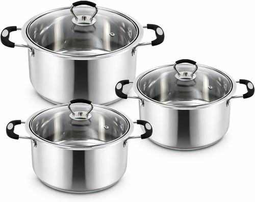 Stainless steel stock pot - stainless,