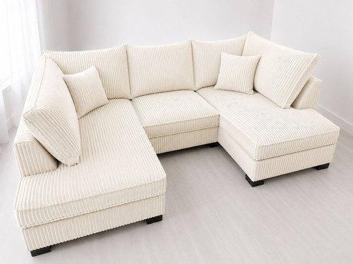 Seater shape sofa with - u,