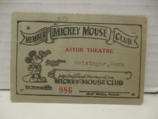 1930s Mickey Mouse Club
