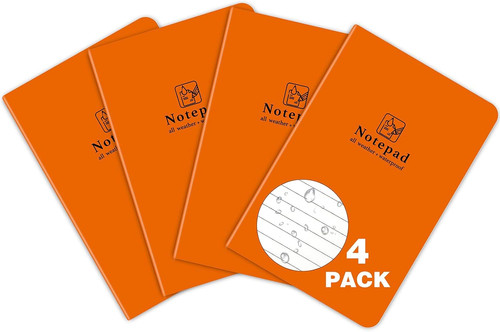 Pack all weather - pack, notepad