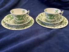 Antique Coalport Green Dragon