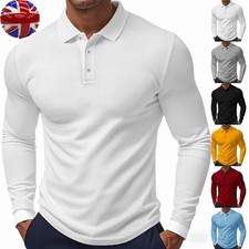 Mens Long Sleeve Polo Shirts