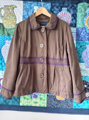 Boden brown cotton jacket with