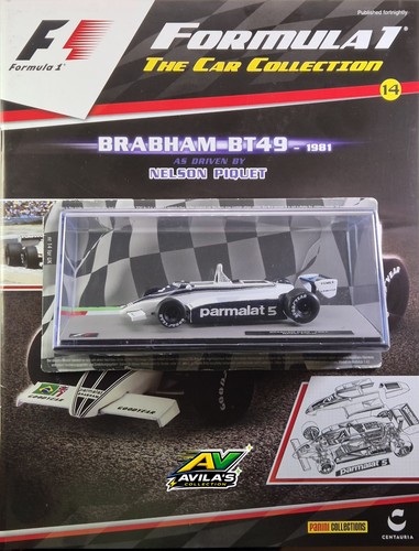 Panini brabham bt49 nelson - panini,