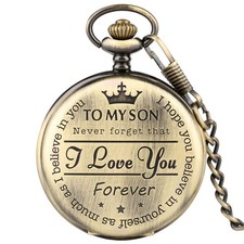 Pocket watch engraved my - pocket, "to
