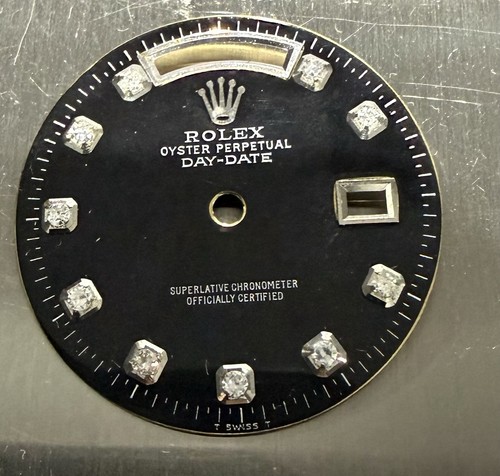 Factory rolex black - rolex, diamond