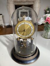 VINTAGE Unrenfabrik  HERR  & ENAMEL TORSION CLOCK for Repairs