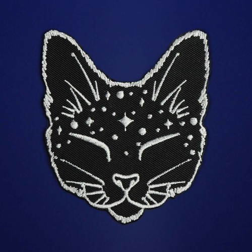 Cosmic cat iron patch - cosmic,